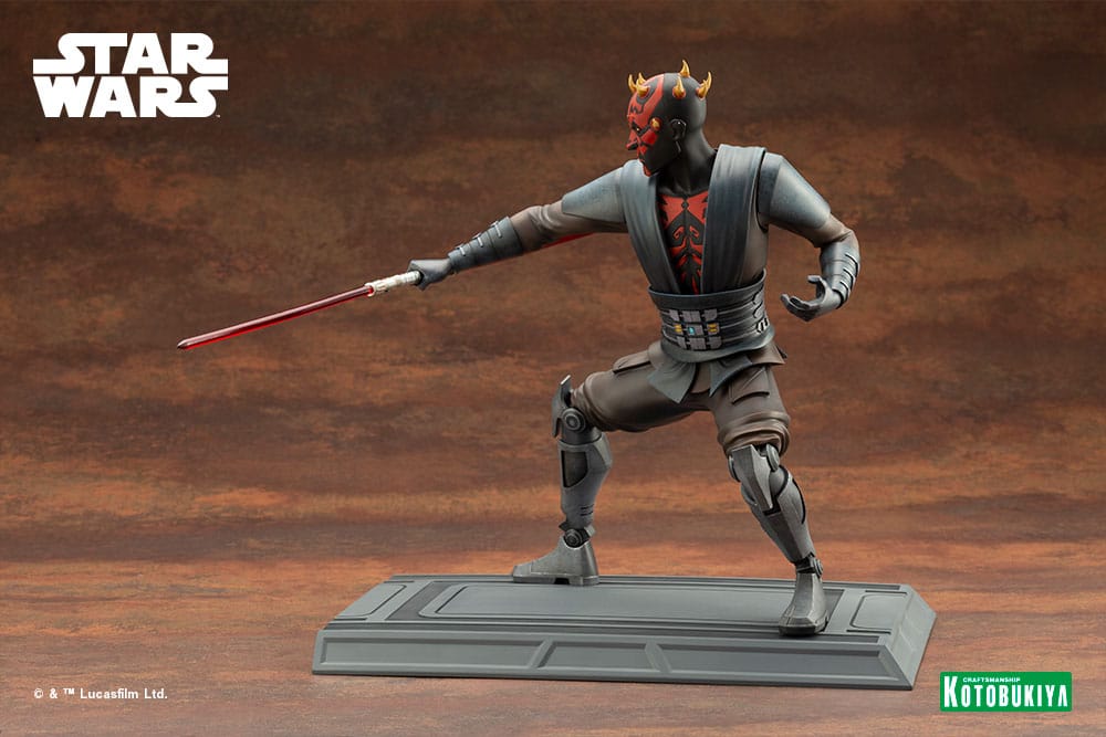Star Wars The Clone Wars ARTFX PVC Statue 1/7 Darth Maul 26 cm Image 4