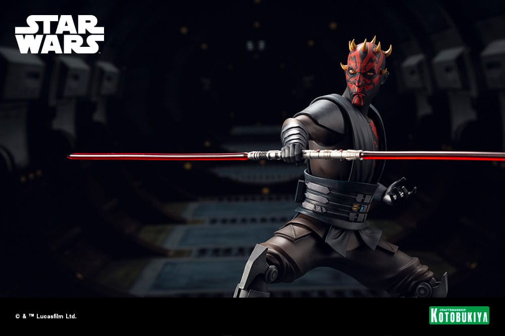 Star Wars The Clone Wars ARTFX PVC Statue 1/7 Darth Maul 26 cm Image 9