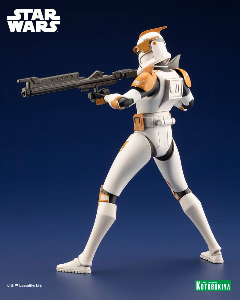 Star Wars The Clone Wars ARTFX Statue 1/10 Commander Cody 17 cm Image 5