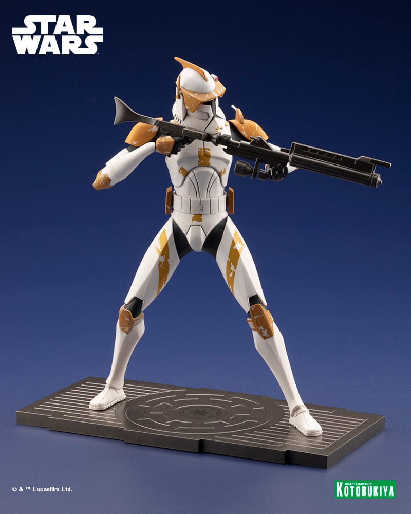 Star Wars The Clone Wars ARTFX Statue 1/10 Commander Cody 17 cm Image 13