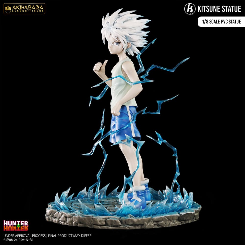Hunter × Hunter Akihabara Legend Figure PVC Statue 1/8 Killua (God Speed Mode) 21 cm Image 2