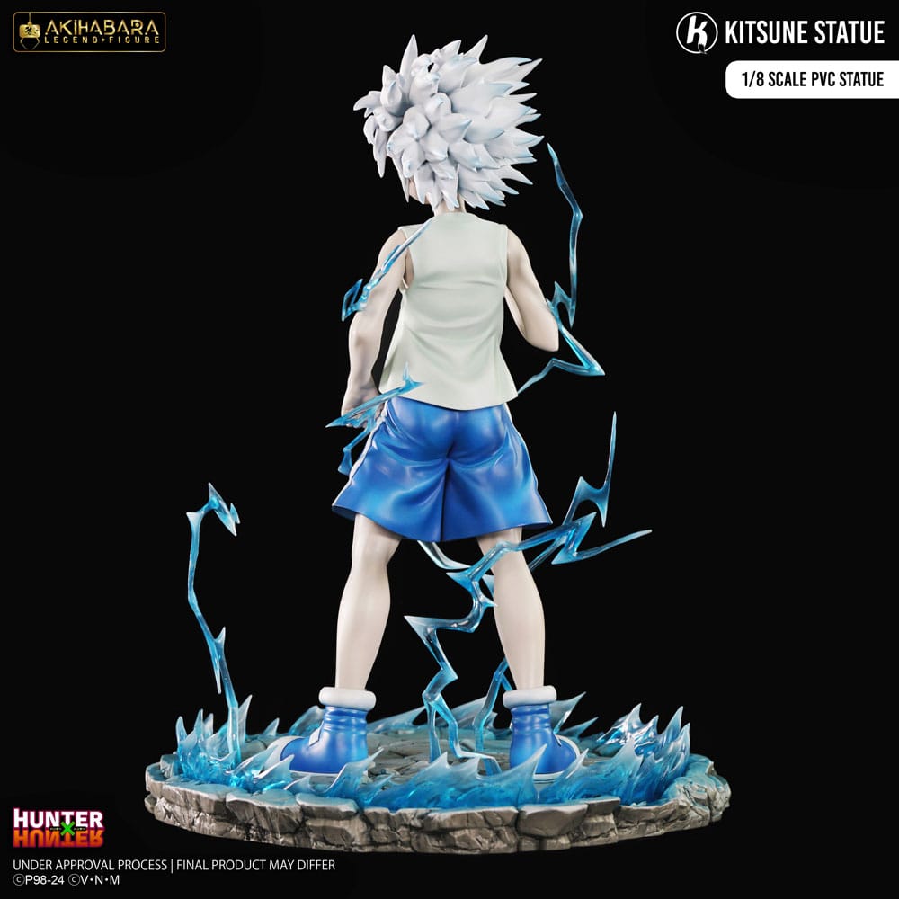 Hunter × Hunter Akihabara Legend Figure PVC Statue 1/8 Killua (God Speed Mode) 21 cm Image 4