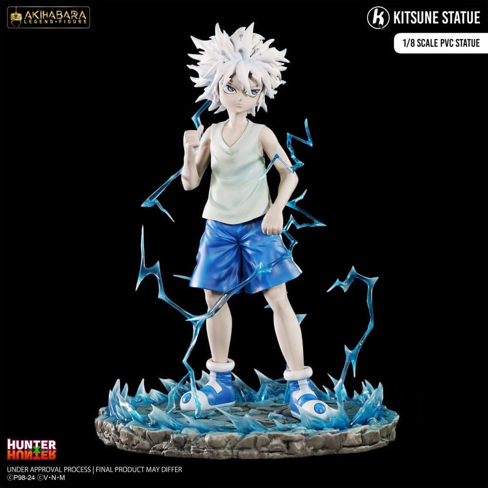 Hunter × Hunter Akihabara Legend Figure PVC Statue 1/8 Killua (God Speed Mode) 21 cm Image 1