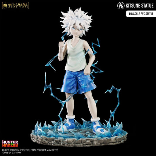 Hunter × Hunter Akihabara Legend Figure PVC Statue 1/8 Killua (God Speed Mode) 21 cm Image 1