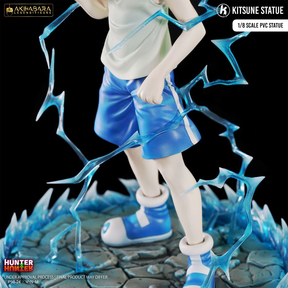 Hunter × Hunter Akihabara Legend Figure PVC Statue 1/8 Killua (God Speed Mode) 21 cm Image 6