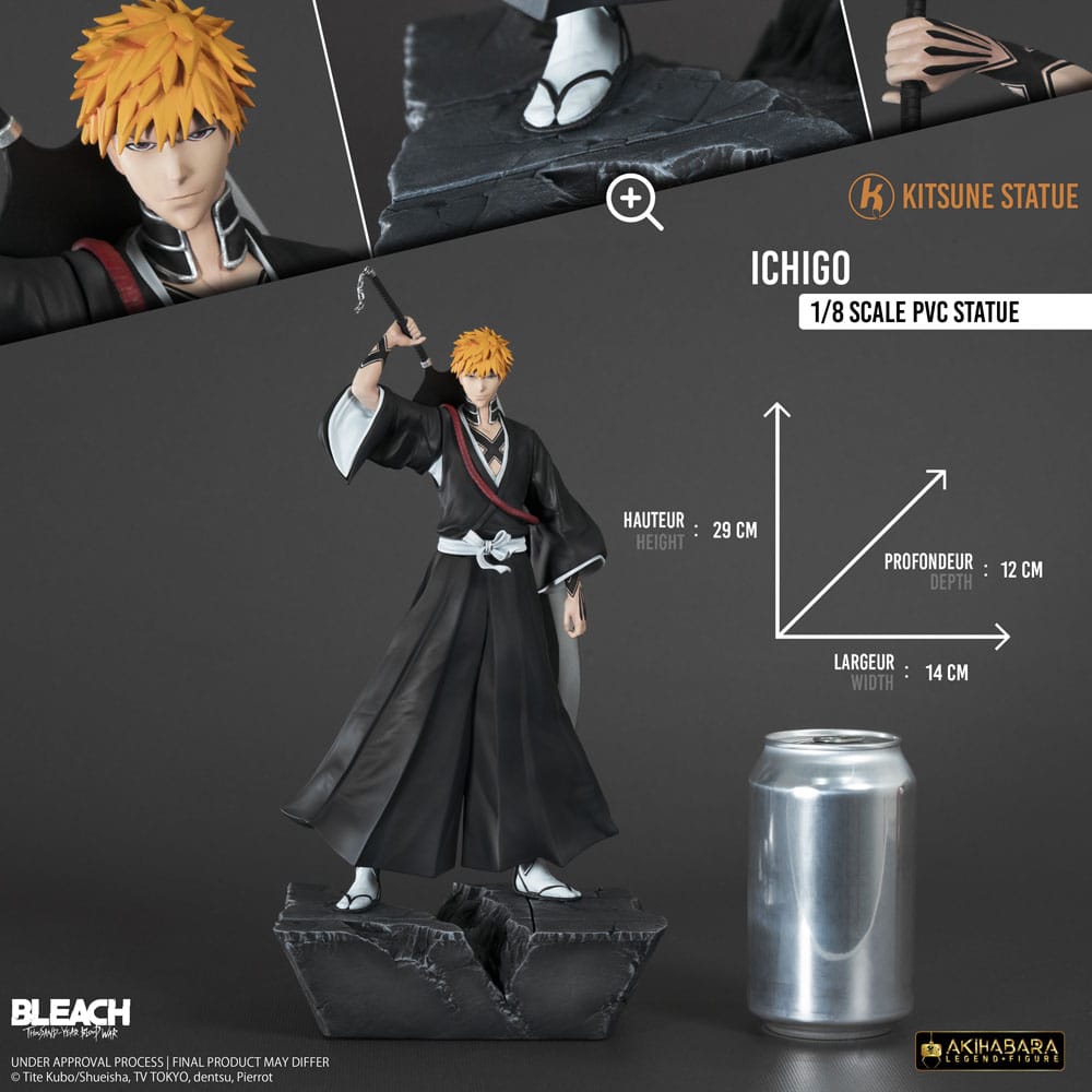 Bleach: Thousand-Year Blood War Figure PVC Statue 1/8 Ichigo 29 cm Image 3
