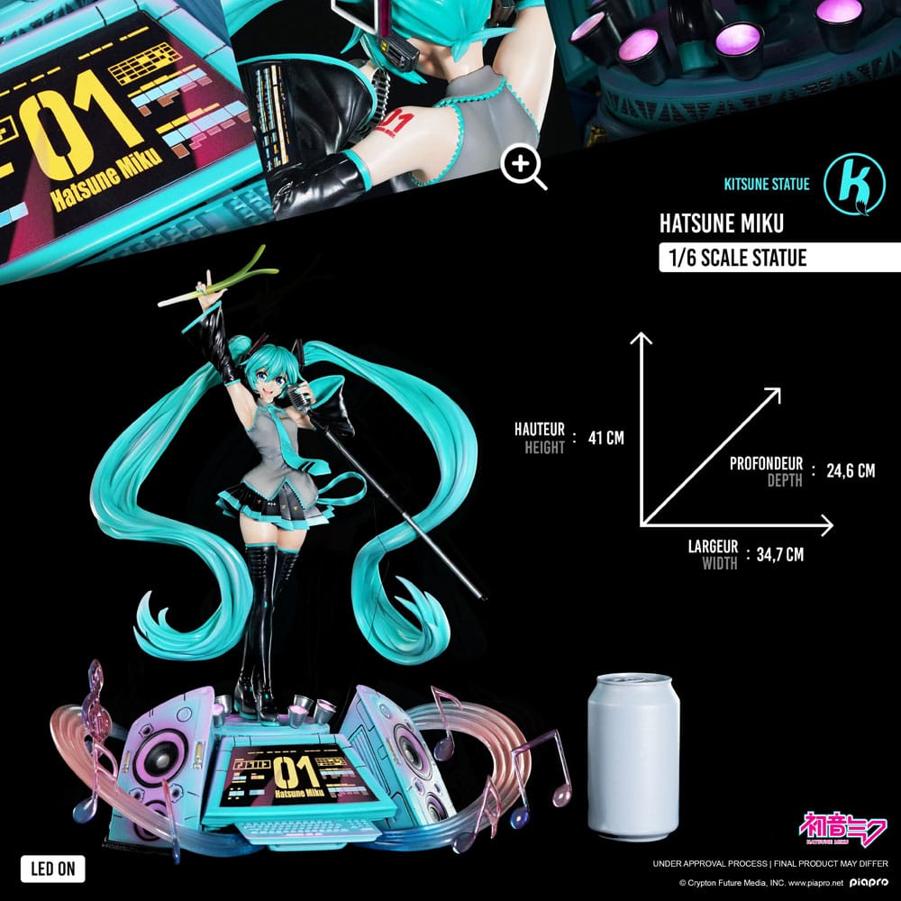 Hatsune Miku Statue 1/6 Hatsune Miku 41 cm Image 10