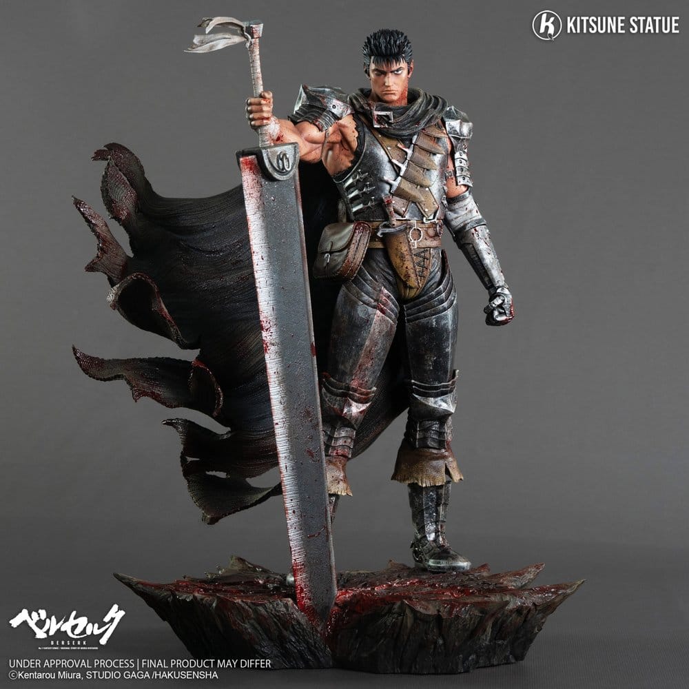 Berserk Statue 1/6 Guts 38 cm Image 1
