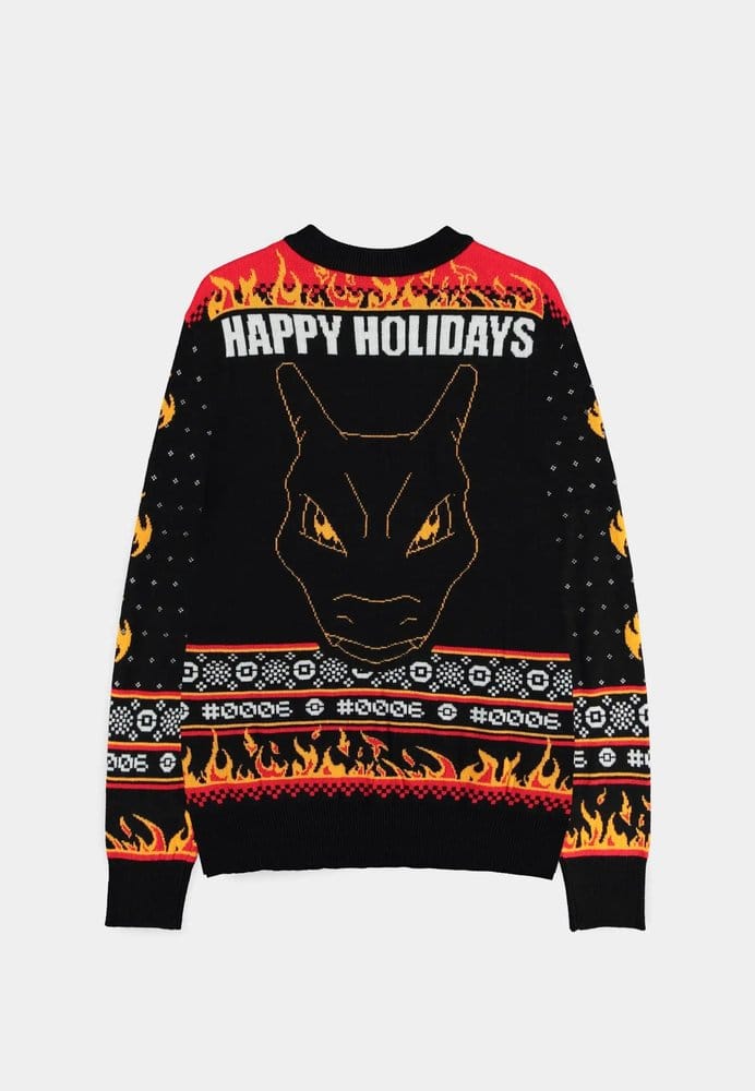 Pokémon Christmas Pullover Glurak Größe S Image 1