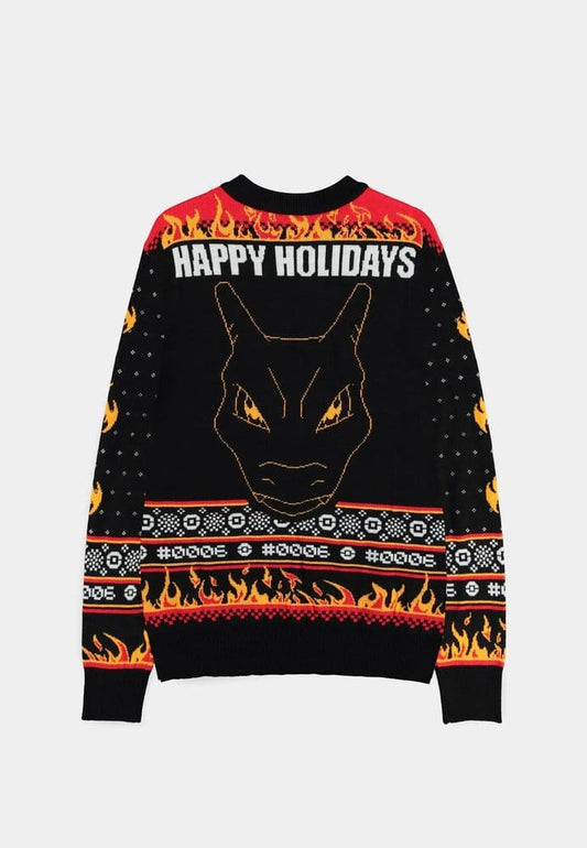 Pokémon Christmas Pullover Glurak Größe S Image 1