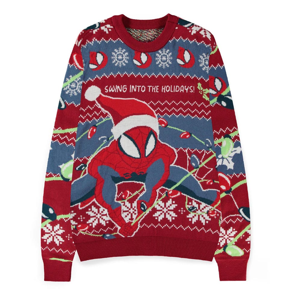 Spider-Man Pullover Swing into the Holidays (Christmas Jumper) Größe XL Image 1