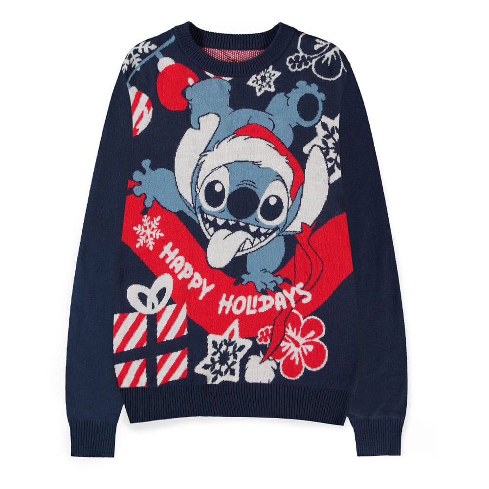 Lilo & Stitch Pullover Stitch Santa (Christmas Jumper) Größe M Image 1
