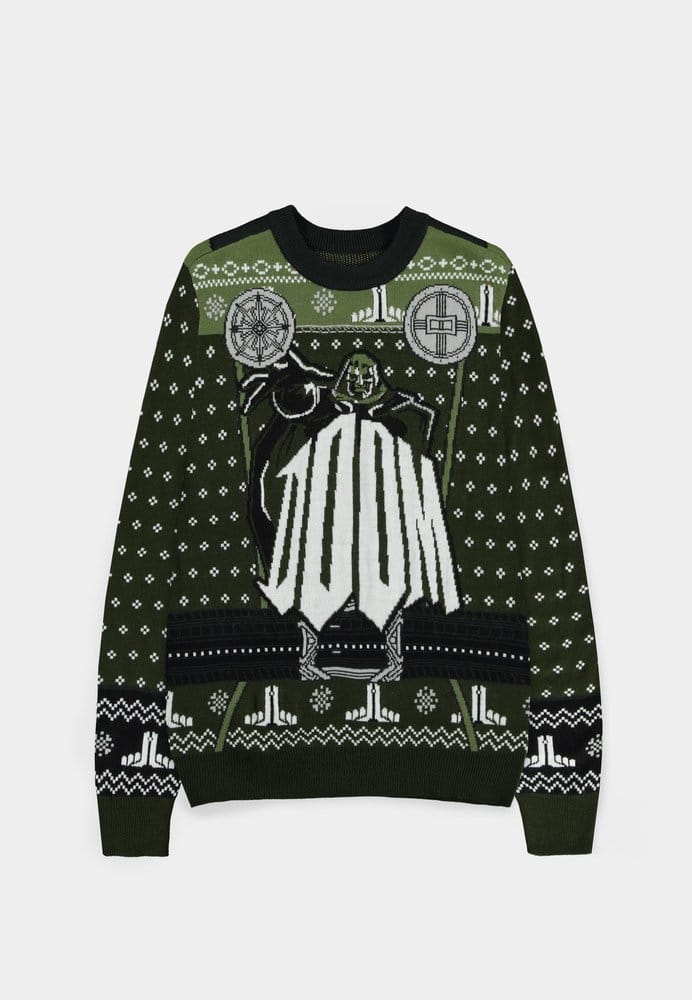 Marvel Christmas Pullover Avengers: Doomsday - Dr. Doom Größe L Image 2