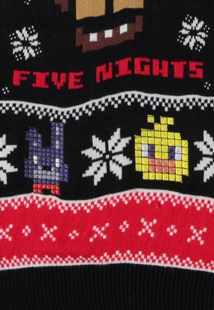 Five Nights at Freddy's Pullover Survived Five Nights (Christmas Jumper) Größe L Image 3