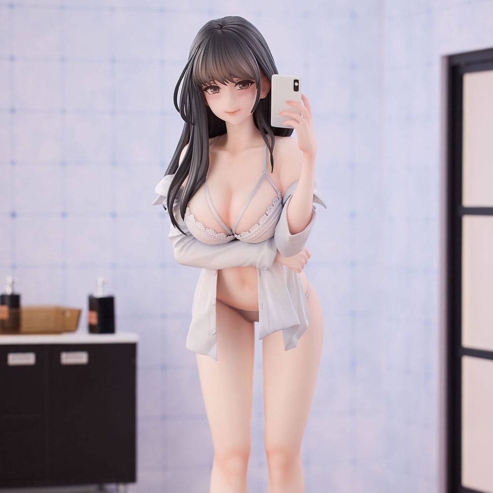 Original Character PVC Statue 1/6 Apocrypha Selfie Girl Illustration by hitomio16 Normal Edition 29 cm Image 5