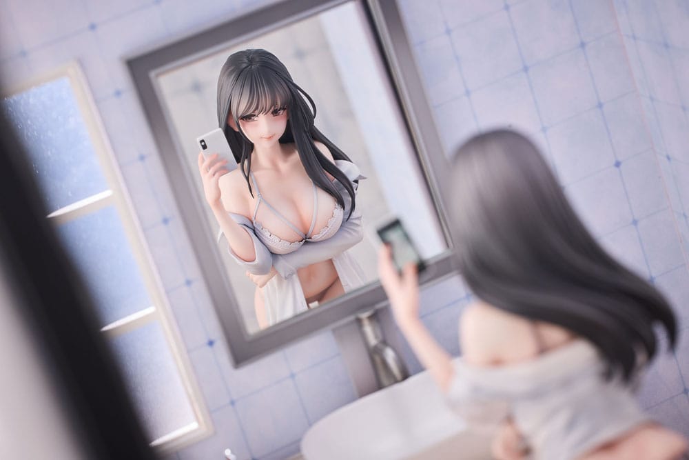 Original Character PVC Statue 1/6 Apocrypha Selfie Girl Illustration by hitomio16 Normal Edition 29 cm Image 13