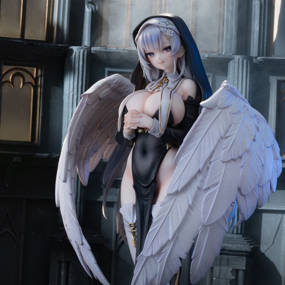 Original Character PVC Statue 1/6 Angel Sister Holy Wing Normal Edition 28 cm Image 13