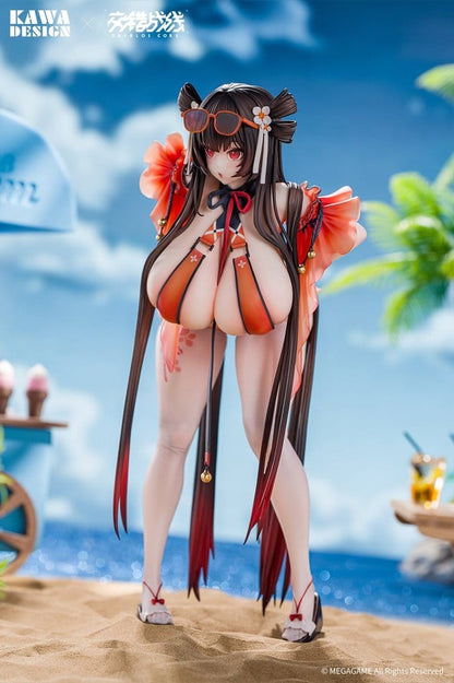 Daiblos Core PVC Figur 1/6 Maree Rouge Rakubai no Utage 25 cm Image 8