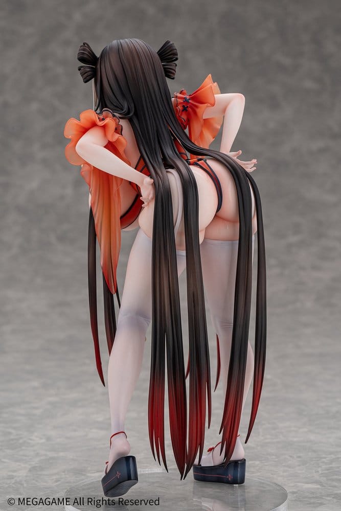 Daiblos Core PVC Figur 1/6 Maree Rouge Rakubai no Utage Wet Ver. 25 cm Image 15