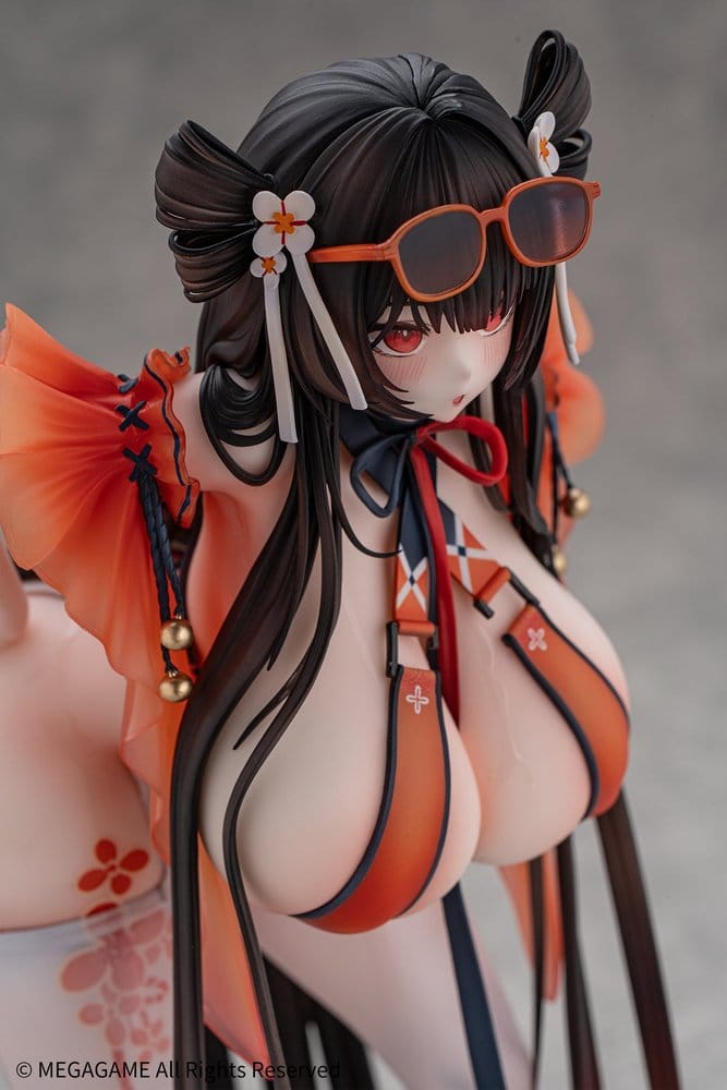 Daiblos Core PVC Figur 1/6 Maree Rouge Rakubai no Utage Wet Ver. 25 cm Image 17