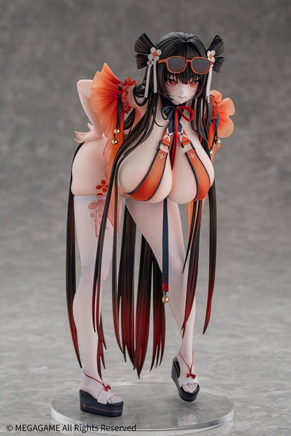 Daiblos Core PVC Figur 1/6 Maree Rouge Rakubai no Utage Wet Ver. 25 cm Image 20