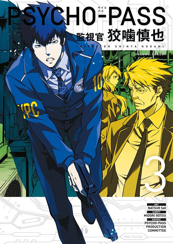 Psycho-Pass: Inspector Shinya Kogami Manga Volume 3 *Englische Version* Image 1