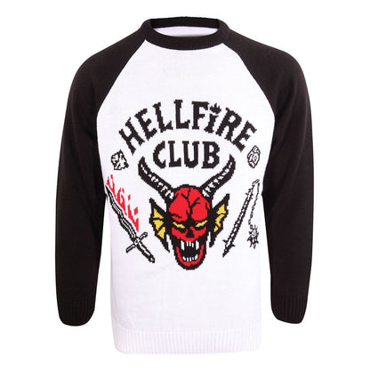 Stranger Things Sweatshirt Christmas Jumper Hellfire Club Größe L Image 1