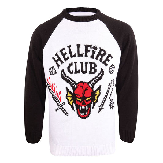 Stranger Things Sweatshirt Christmas Jumper Hellfire Club Größe L Image 1
