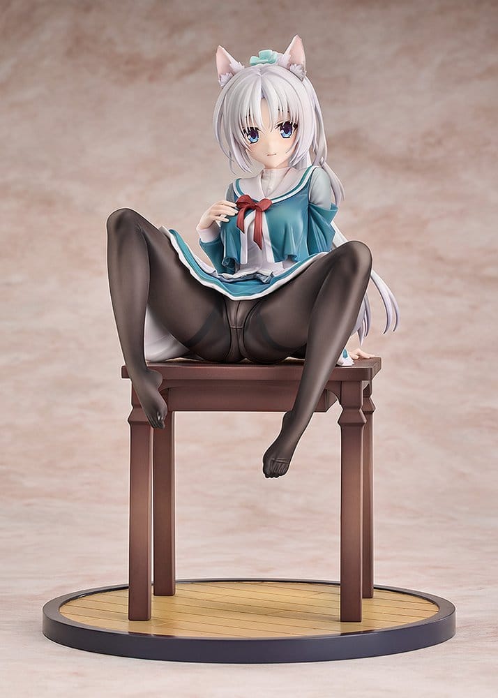 Senren*Banka PVC Figur 1/7 Yoshino Tomotake Animal Ears School Uniform Ver. 21 cm Image 10