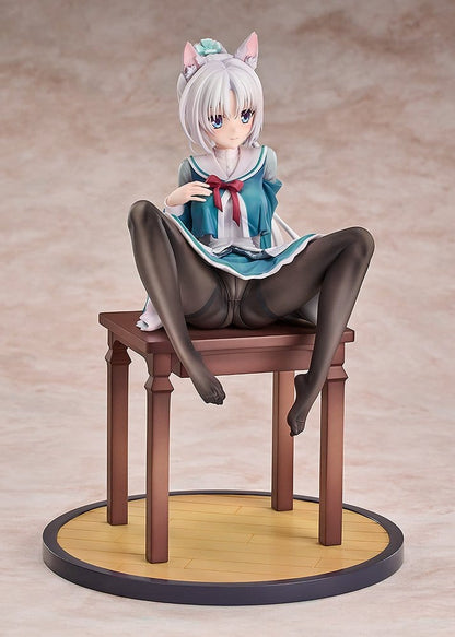 Senren*Banka PVC Figur 1/7 Yoshino Tomotake Animal Ears School Uniform Ver. 21 cm Image 11