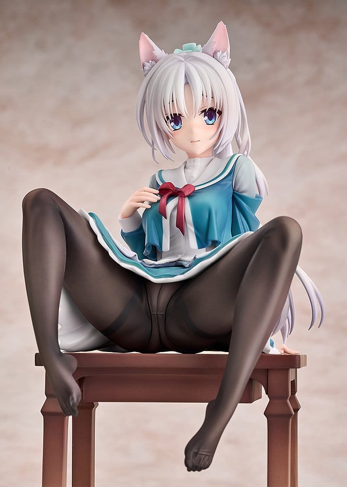 Senren*Banka PVC Figur 1/7 Yoshino Tomotake Animal Ears School Uniform Ver. 21 cm Image 13