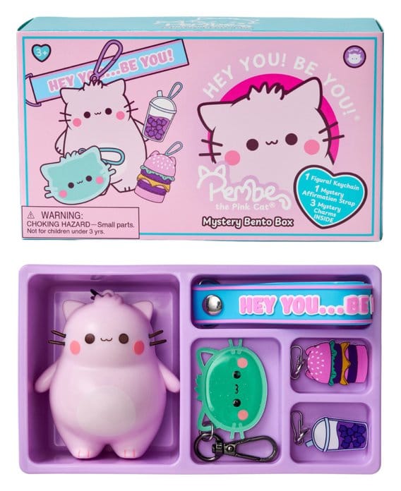 Pembe Schlüsselanhänger Blind Box Display Bento Box 8 cm (8) Image 1