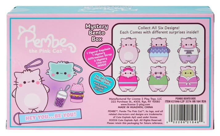 Pembe Schlüsselanhänger Blind Box Display Bento Box 8 cm (8) Image 5