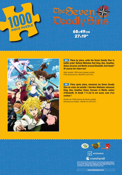 Seven Deadly Sins Puzzle Characters (1000 Teile) Image 5