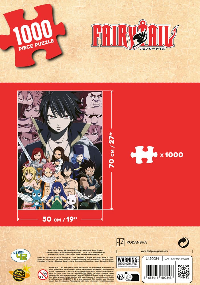 Fairy Tail Puzzle The Guild (1000 Teile) Image 2