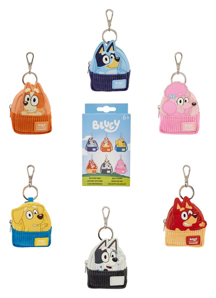Bluey by Loungefly Schlüsselanhänger Mini Backpack Blind Box Sortiment (15) Image 1
