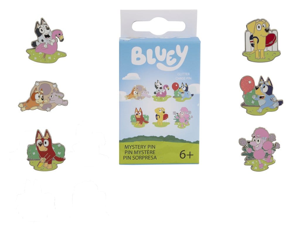 BBC by Loungefly Ansteck-Pins Bluey Characters Blind Display (12) Image 1