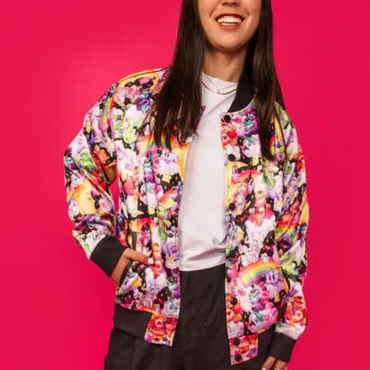 The Care Bears x Universal Monsters by Loungefly Bomber Jacke  Größe L Image 3
