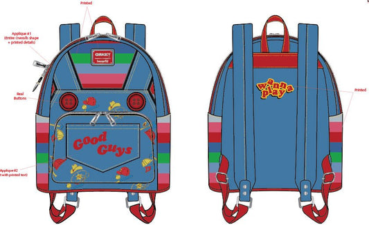Chucky by Loungefly Rucksack Chucky Cosplay Image