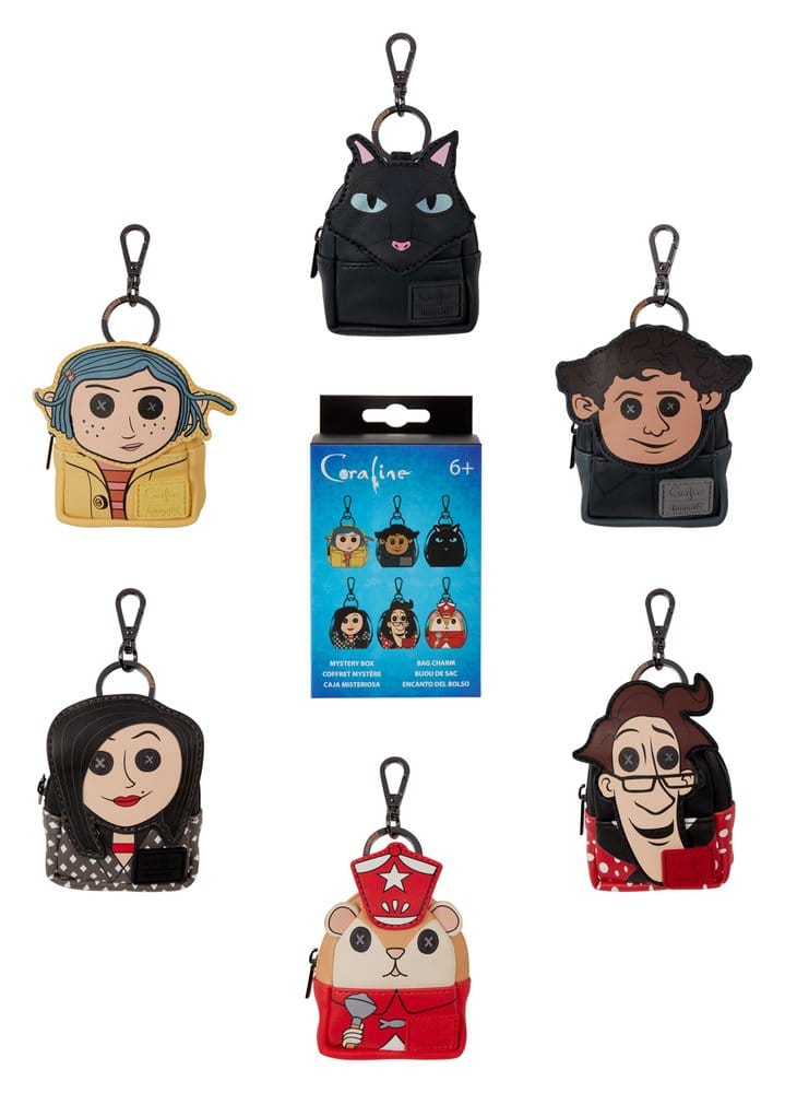 Coraline by Loungefly Taschenanhänger Mystery Box Display (15) Image 1