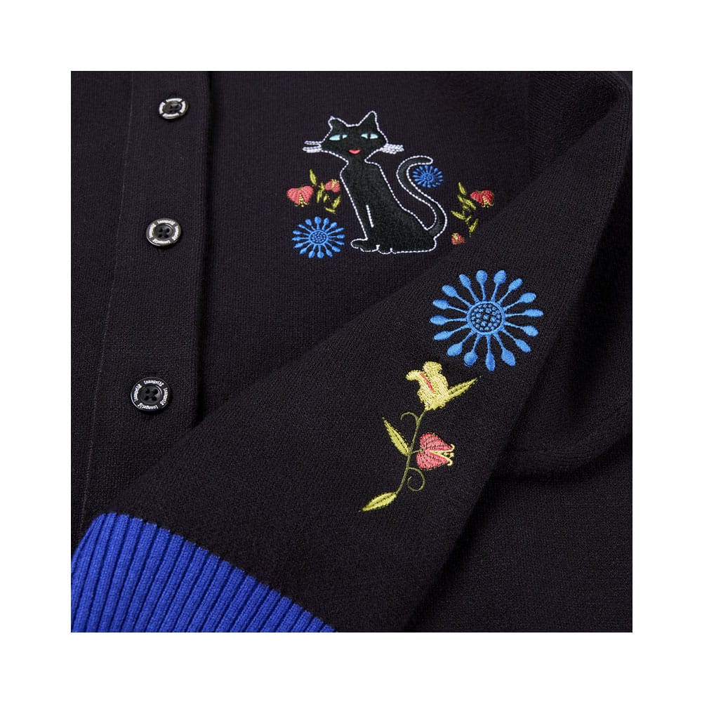 Coraline by Loungefly Cardigan Unisex Collared Cat Dragonfly  Größe XXL Image 3