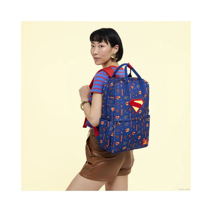 DC Comics by Loungefly Full-Size Nylon Rucksack Superman Image 5