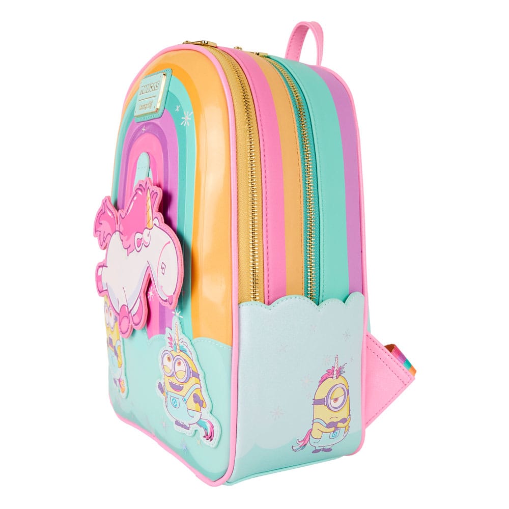 Minions by Loungefly Mini Rucksack Fluffy Unicorn Image 3
