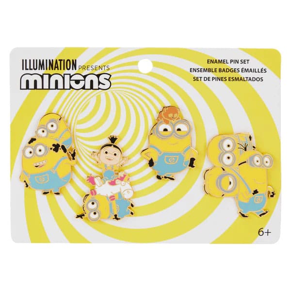 Ich - Einfach unverbesserlich by Loungefly Pin Ansteck-Pins 4er-Set Variety 3 cm Image 1