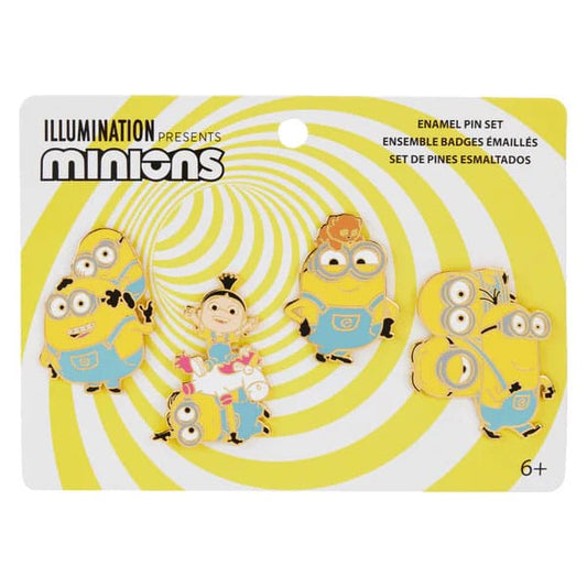 Ich - Einfach unverbesserlich by Loungefly Pin Ansteck-Pins 4er-Set Variety 3 cm Image 1