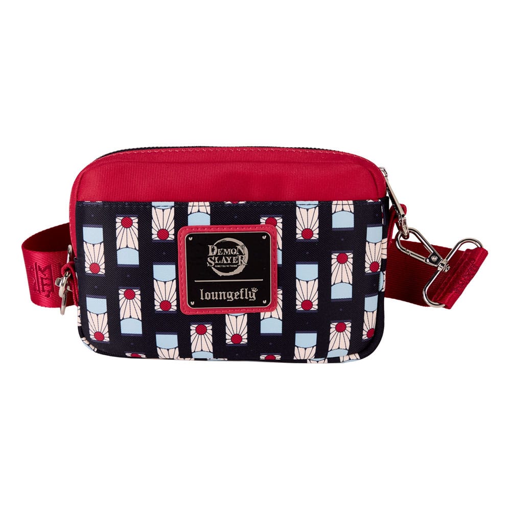 Demon Slayer: Kimetsu no Yaiba by Loungefly Sling Brusttasche / Umhängetasche AOP Image 1