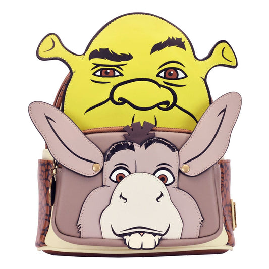 Dreamworks by Loungefly Mini Rucksack Shrek & Donkey Cosplay Image 1