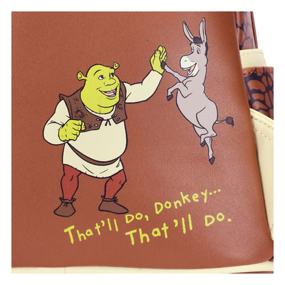 Dreamworks by Loungefly Mini Rucksack Shrek & Donkey Cosplay Image 3