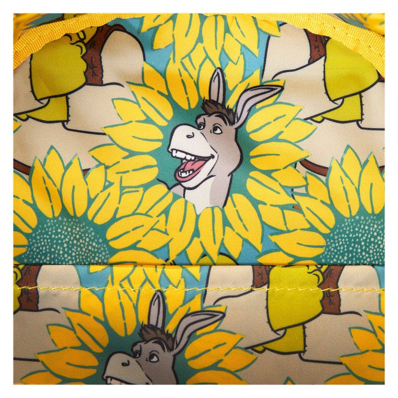 Dreamworks by Loungefly Mini Rucksack Shrek & Donkey Sunflower Field Image 6