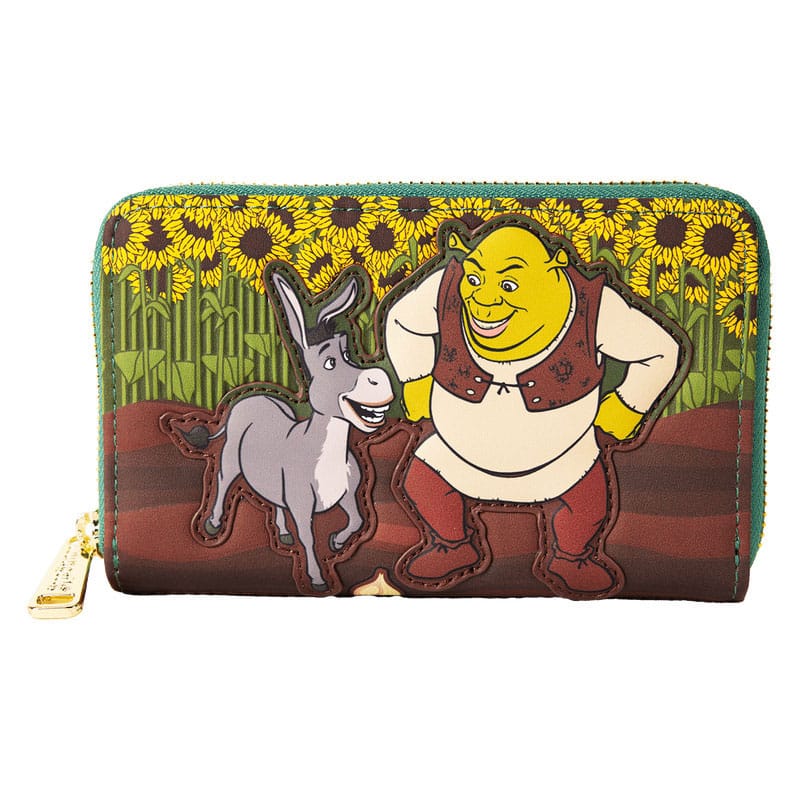 Dreamworks by Loungefly Geldbeutel Shrek & Donkey Sunflower Field Image 1